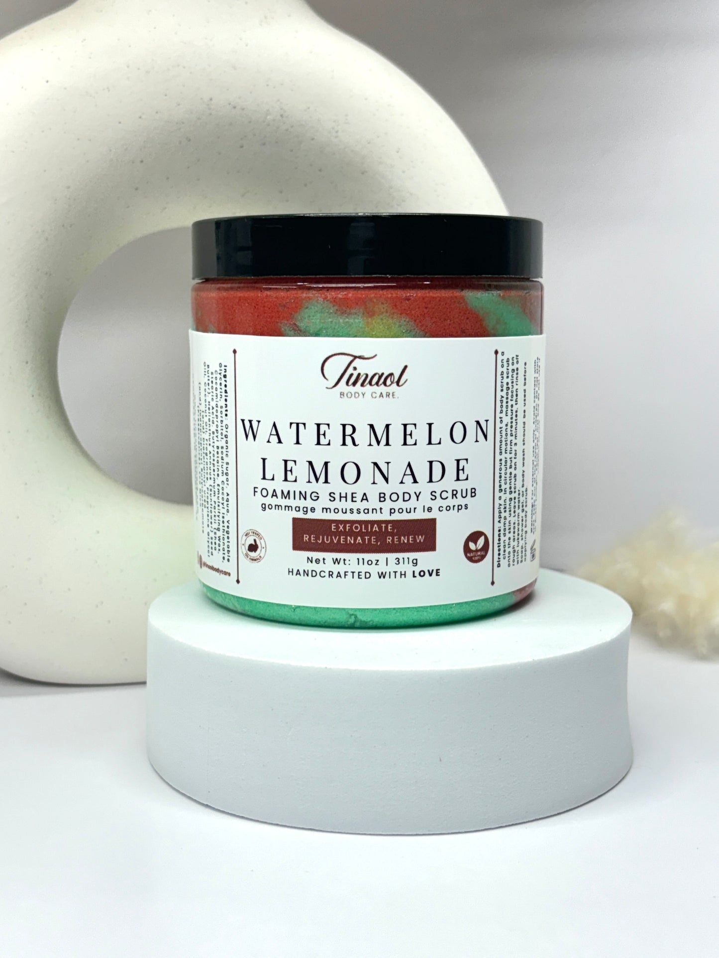 Watermelon Lemonade || Foaming Shea Body Scrub