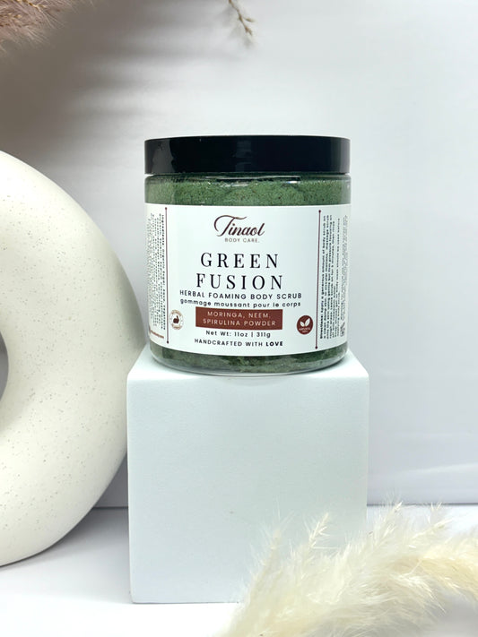 Green Fusion || Herbal Foaming Body Scrub