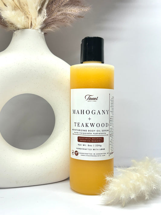 Mahogany + Teakwood || Moisturizing Body Oil Serum