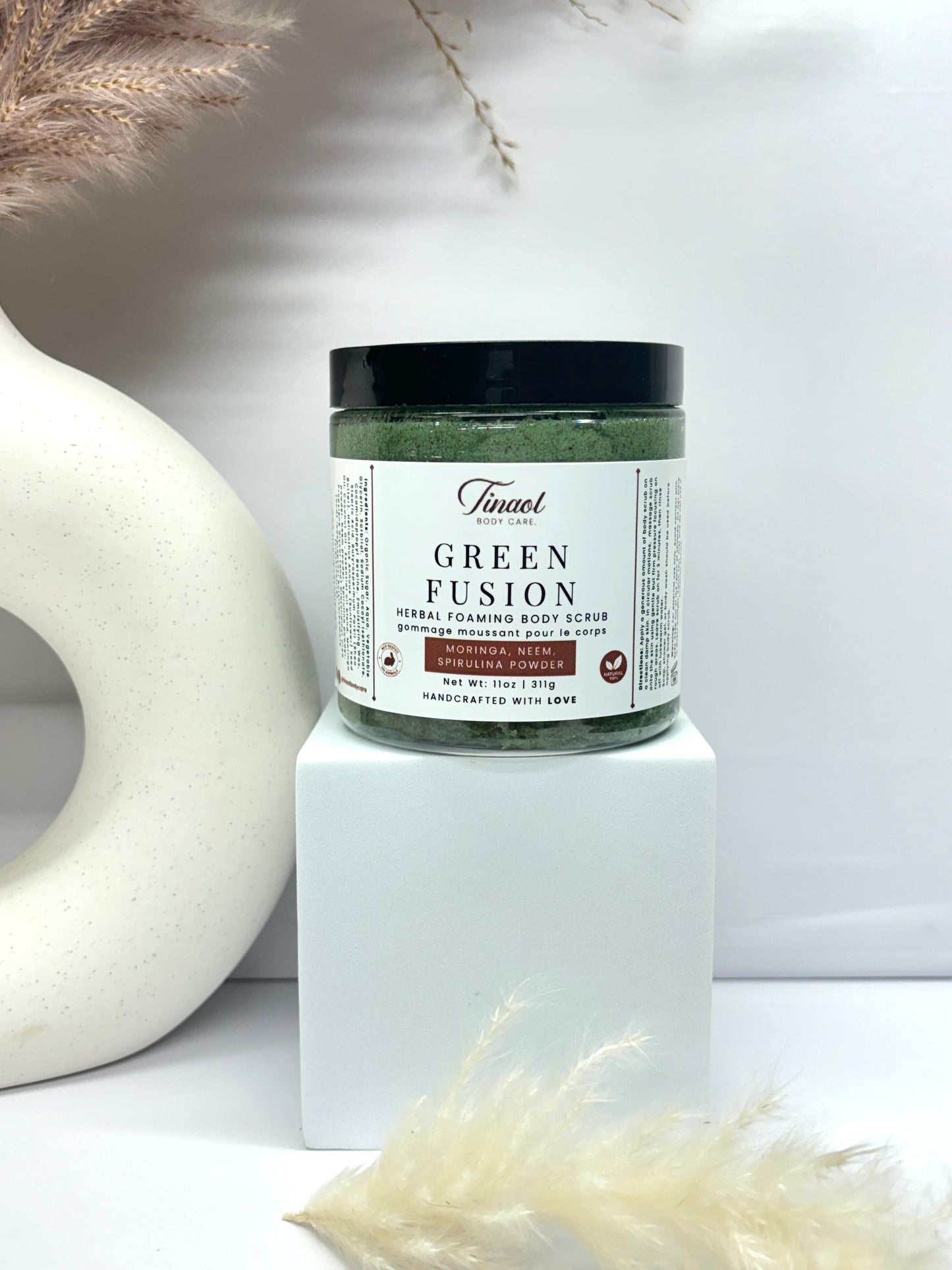 Green Fusion || Herbal Foaming Body Scrub