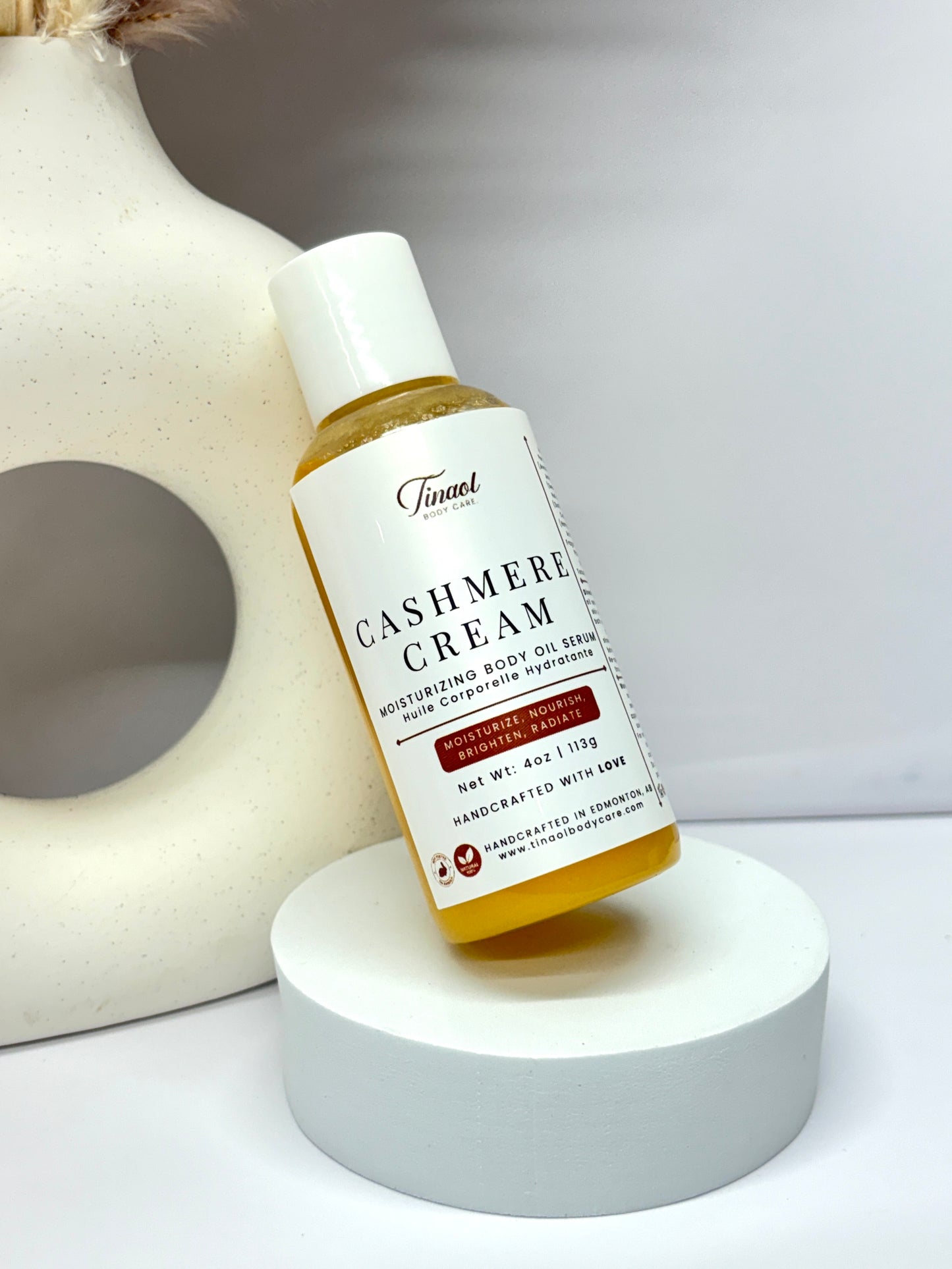 Cashmere Cream || Moisturizing Body Oil Serum